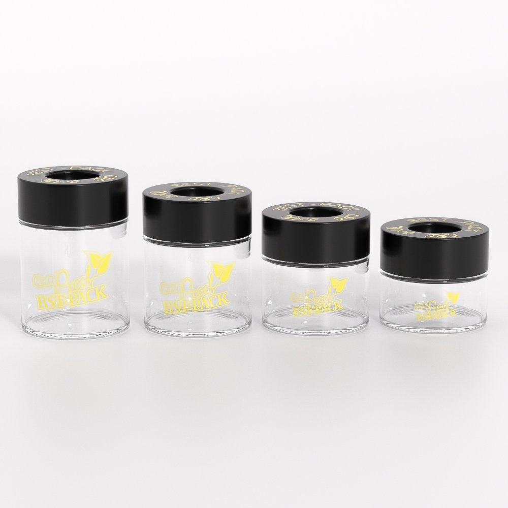 transparent pop vac jar