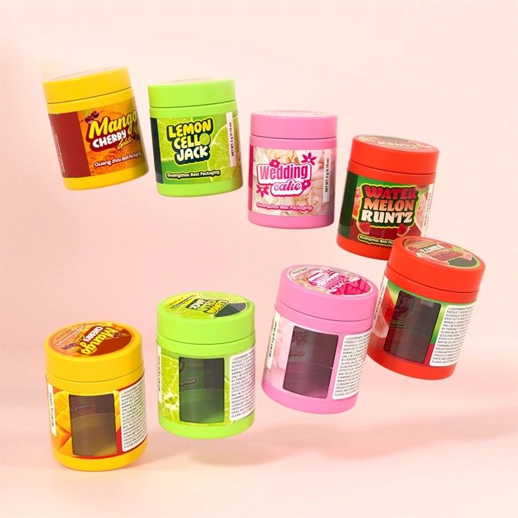 Open window glass weed jar