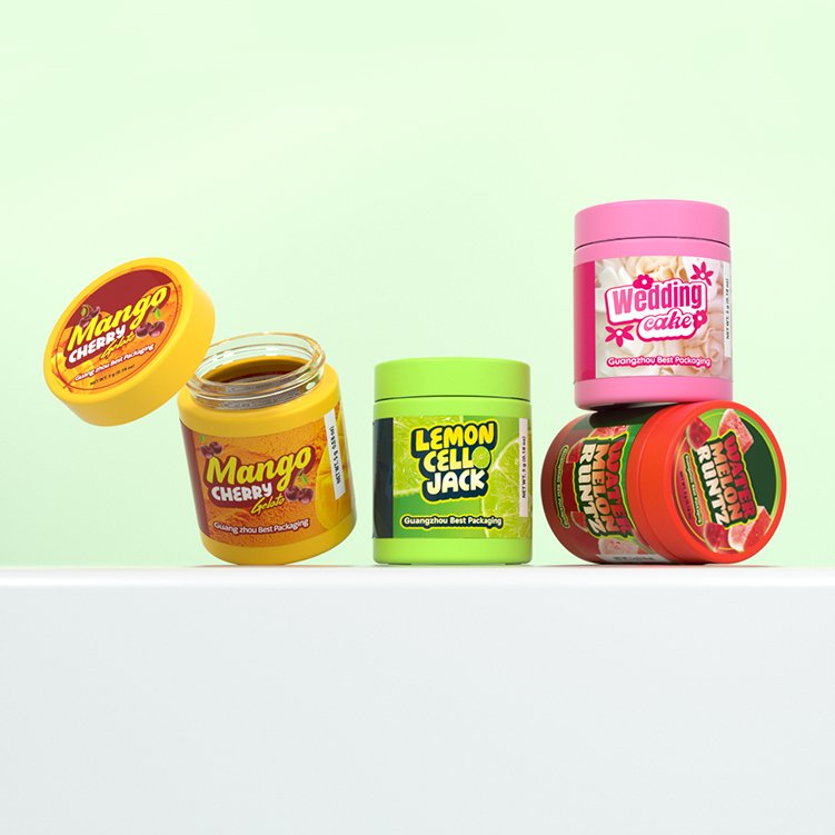 weed jar custom with open window