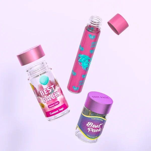 smoking tube with custom painting logo