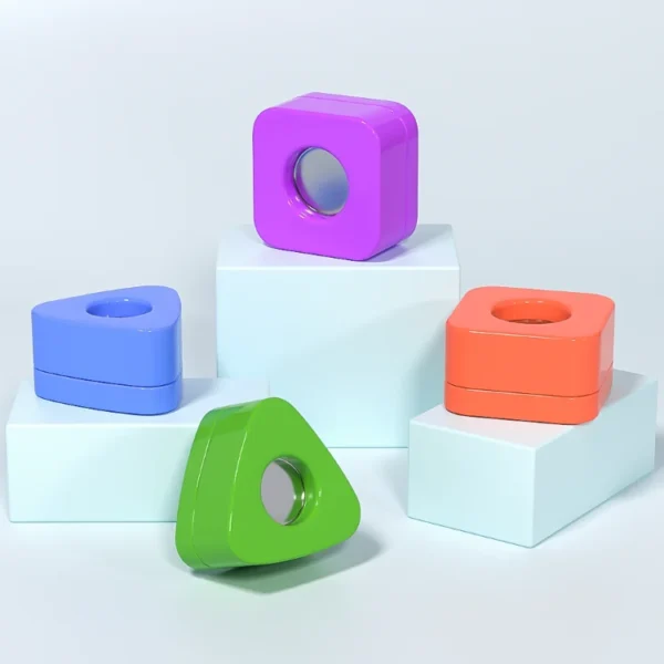 purple blue green orange DAB jars