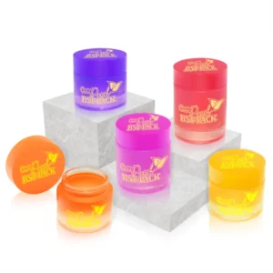 matte printing glass cannabis jar