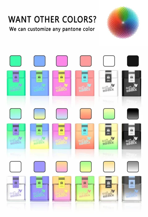 color for weed storage jars