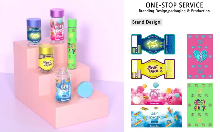 custom cannabis weed tube options