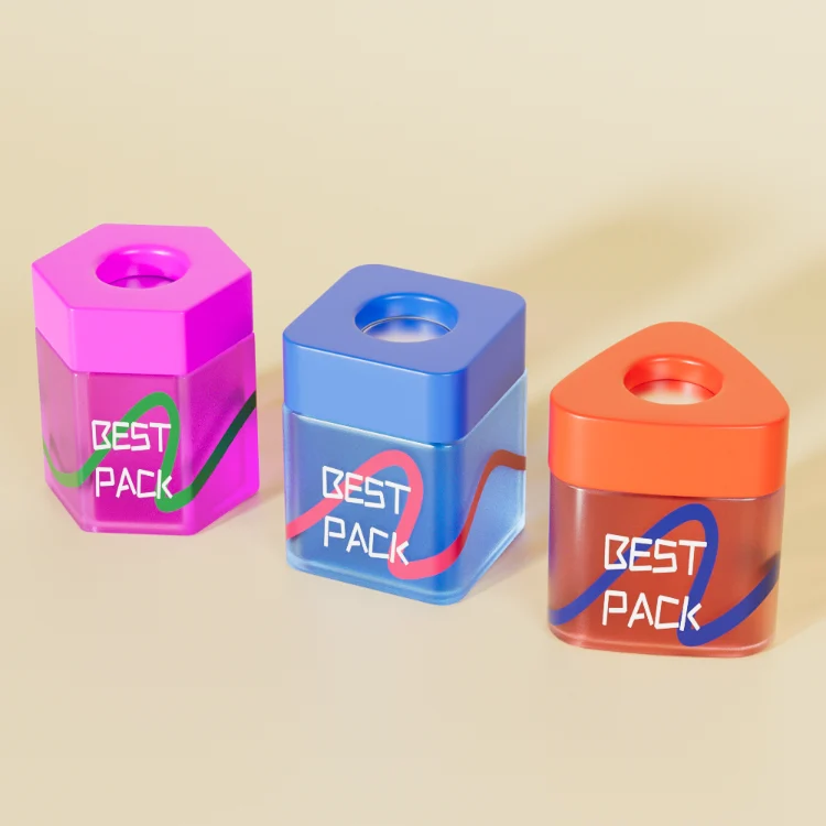 square triangle hexagon shape weed jars