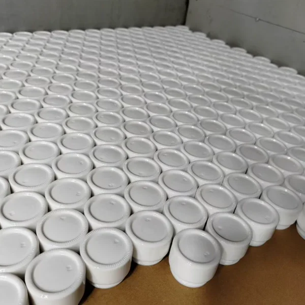 white color weed jars