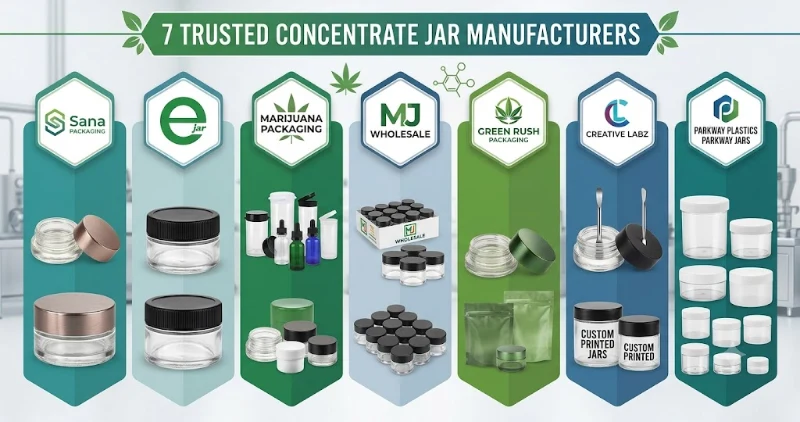 7 trusted concentrate jar manufacturers