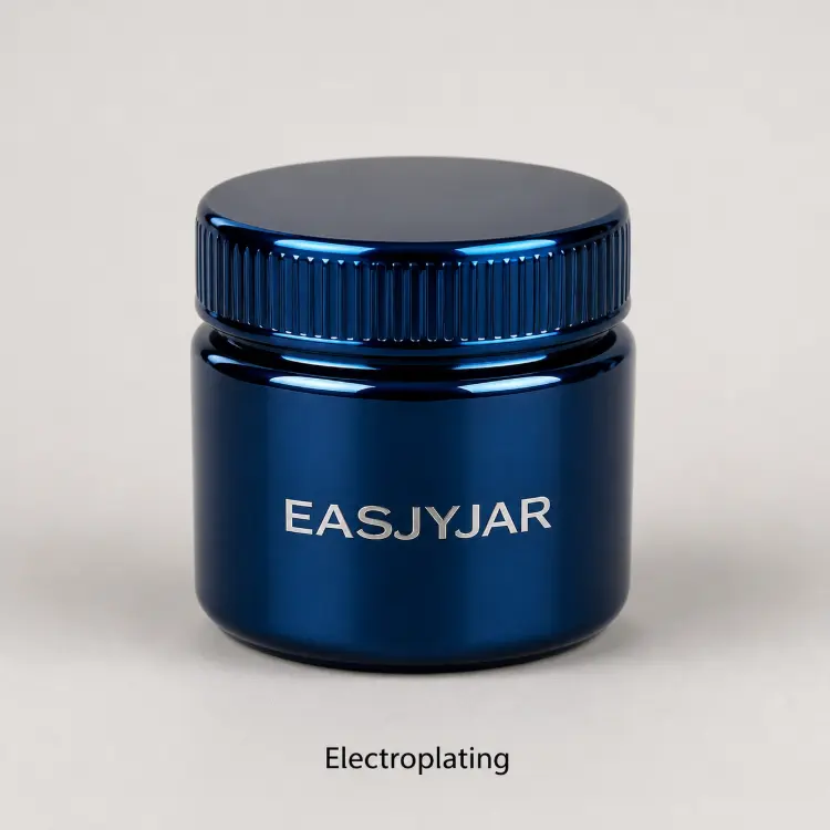 Electroplating on a custom ceramic weed jar