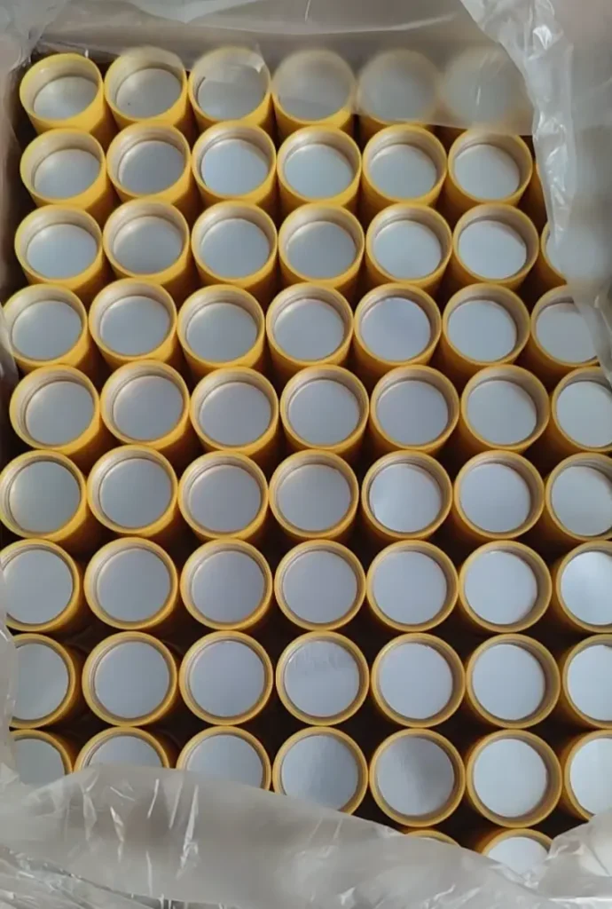 white tall lid for concentrate jar