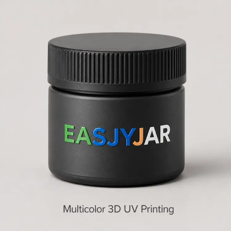 UV Printing on a custom ceramic weed jar