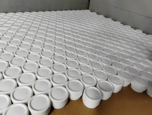 white color weed jars